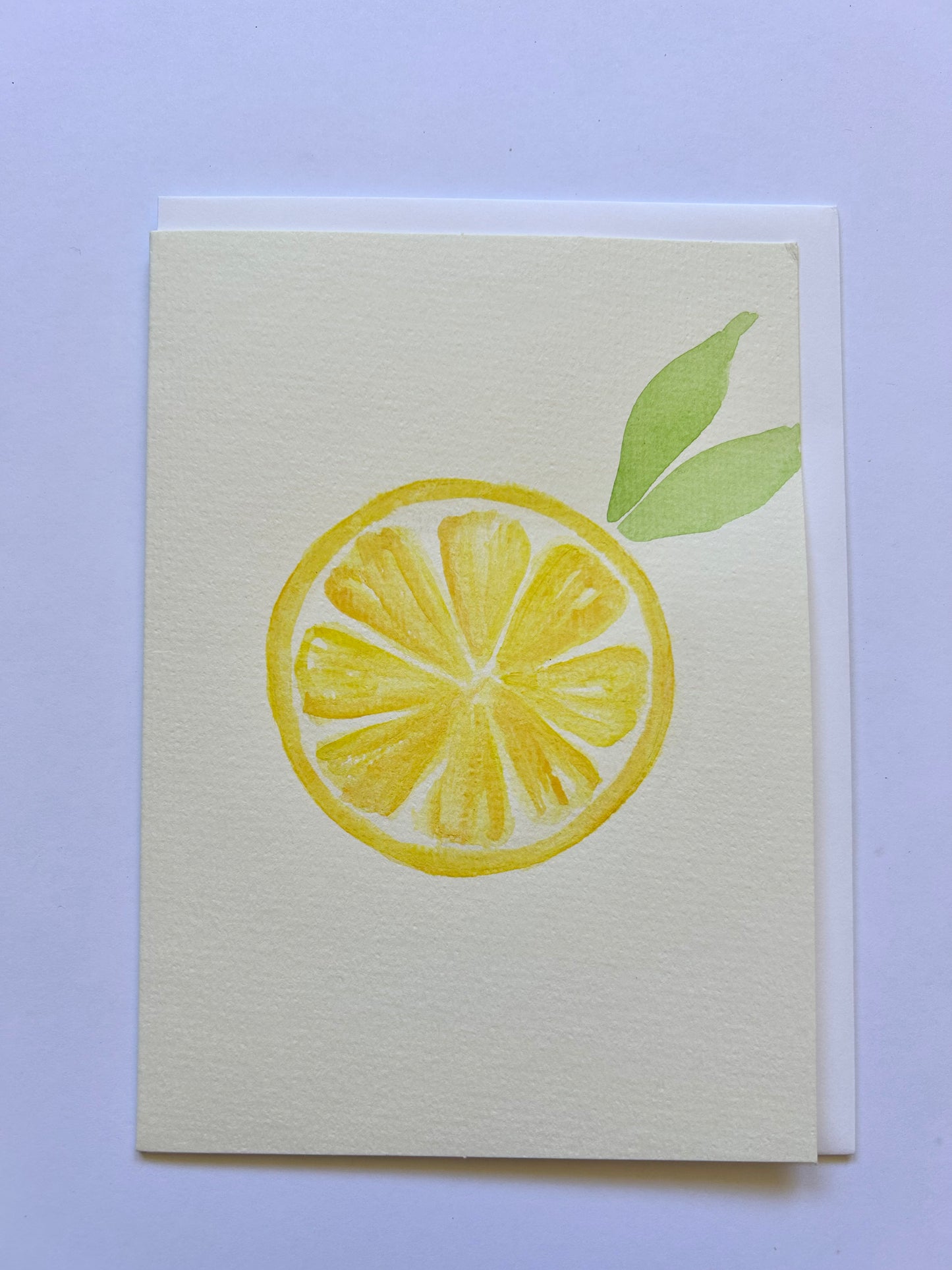 Lemon card - large