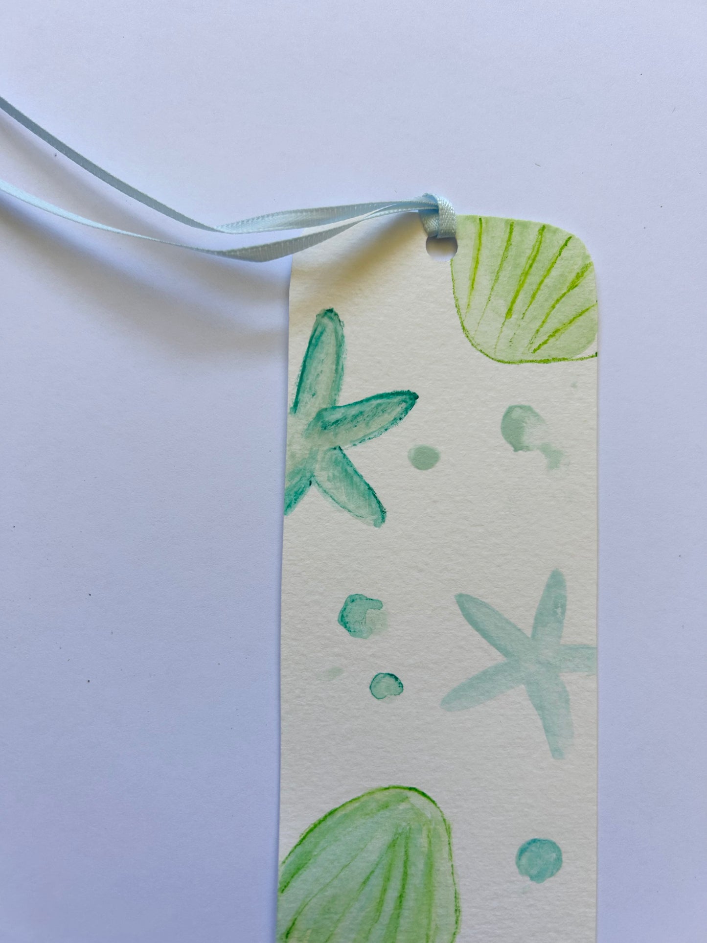 Seashells - green/blue