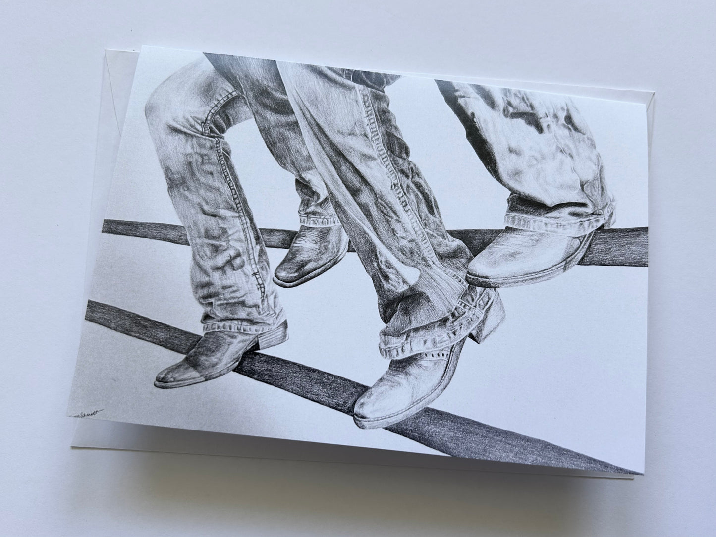 We're Just Supervising card