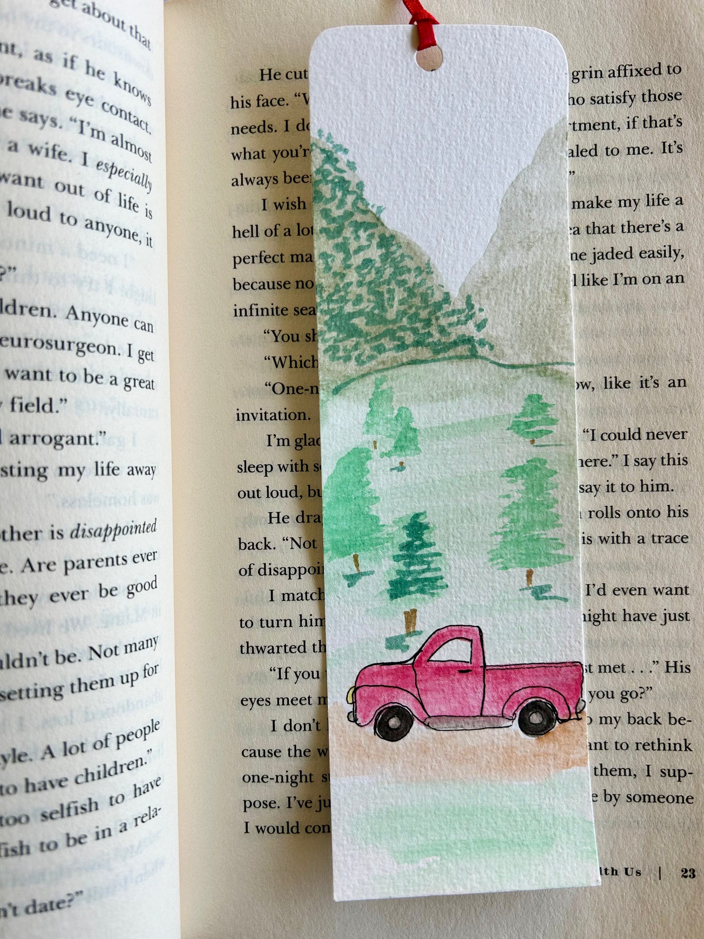Truck & mountains