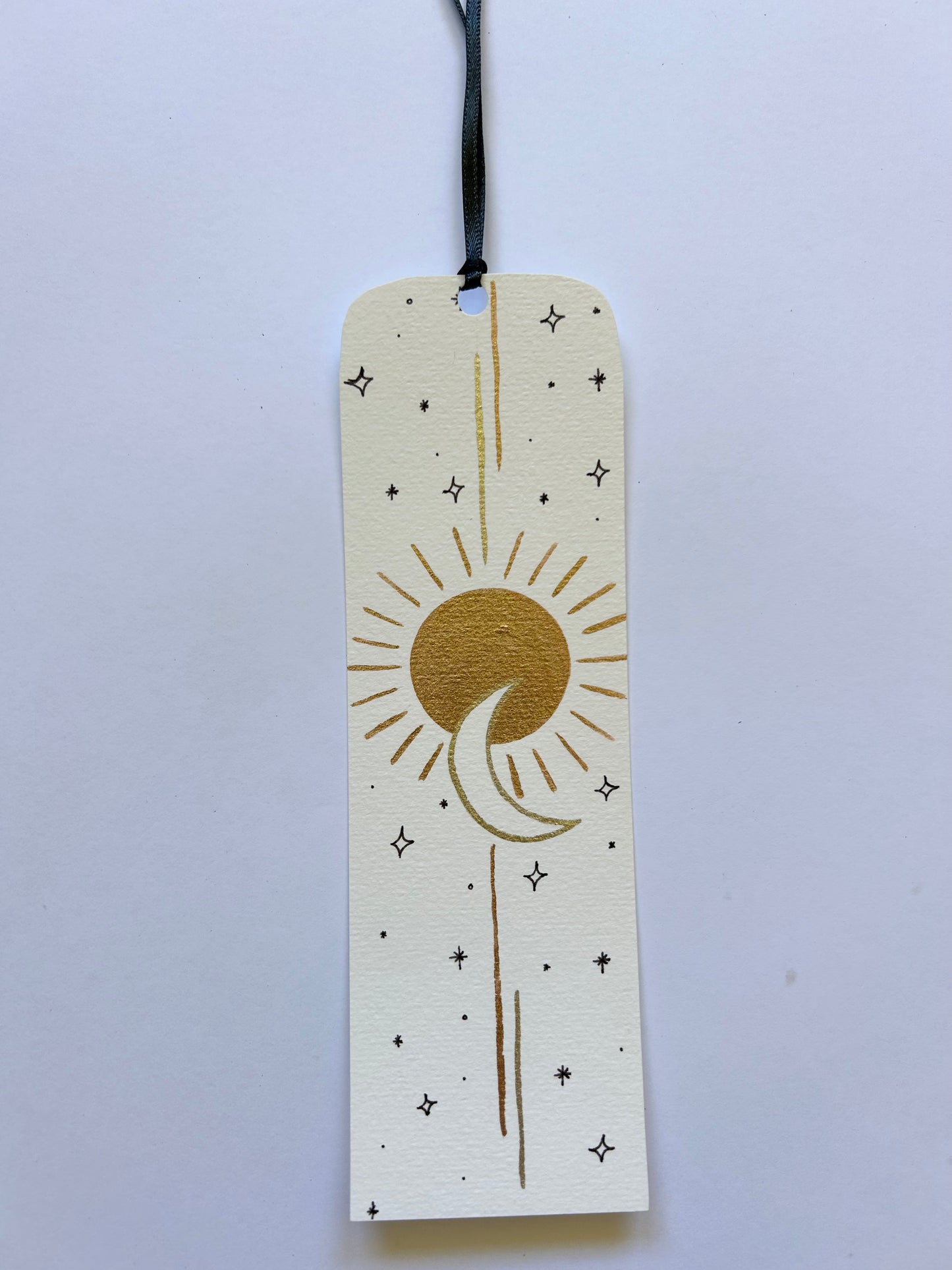 Sun & Moon - rose gold & silver